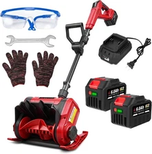 Snow Shovel, 20V | 12-Inch Cordless Snow Blower, Electric Snow Shovel with 2PCS 