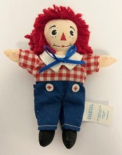 Dakin RAGGEDY ANDY Cloth Finger Puppet Doll Mini 5" Plush Applause Ann Gruelle
