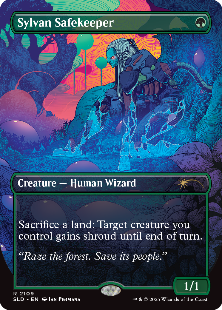 Secret Lair Alien Auroras (GALAXY FOIL） Alien Auroras Galaxy Foil Edition | Secret Lair