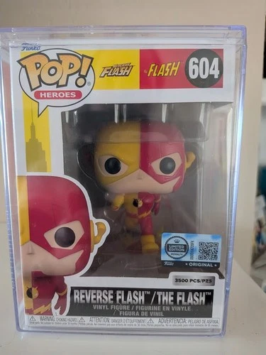 Funko POP! Vinyl: DC Heroes - Reverse Flash / The Flash Split #604 - In Hand