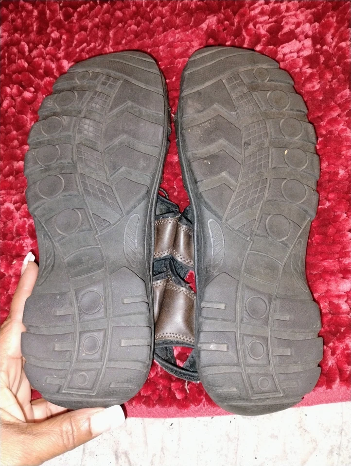 Sandalias para hombre Margaritaville talla 12 marrón Foto 3 de 4