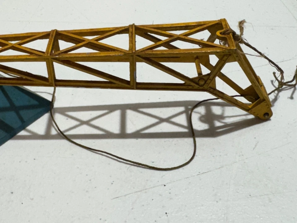 DINKY SUPERTOYS GOODS YARD CRANE MECCANO LTD ENGLAND 973 VINTAGE - Image 4 of 4