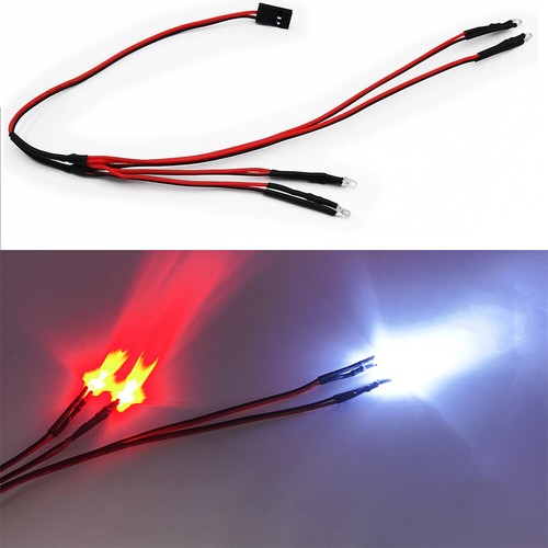 1/2/5x Scheinwerfer & Rückleuchten LED Leuchten für 1:18 RC Carwler TRX4M Neu - Bild 5 von 11