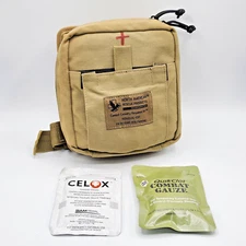 North American Rescue CCRK (Individual) Coyote Tan w/ Expired CELOX & QUIKCLOT