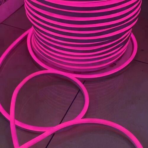 50ft Flexible LED Neon Rope Light Strip Waterproof Building Bar Outdoor Decor - Picture 67 of 68