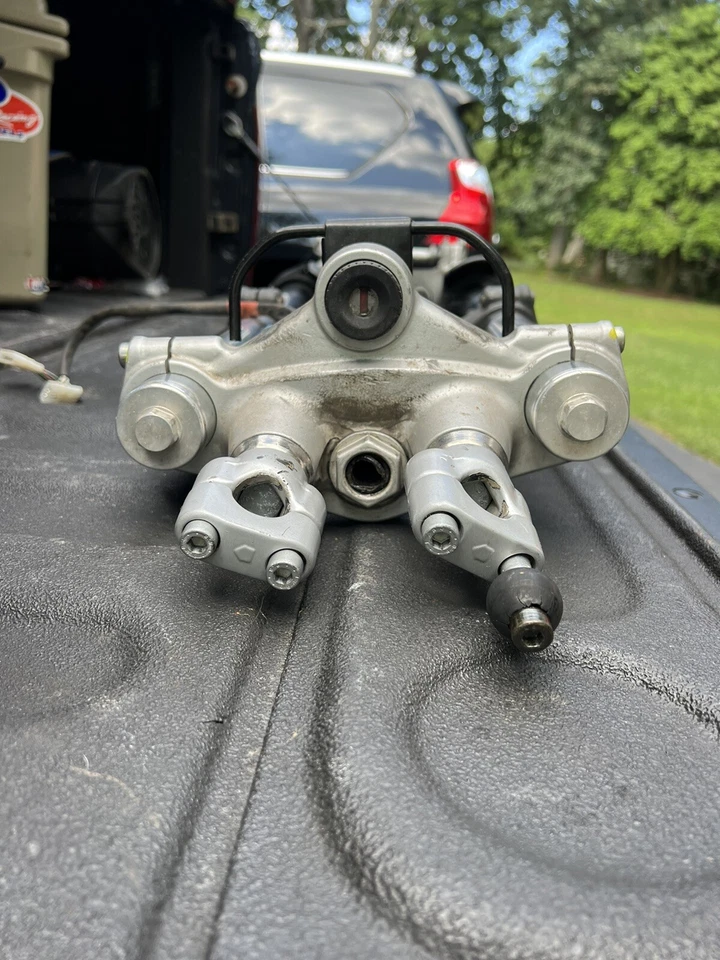 Horquillas delanteras BMW Funduro Showa triple árbol eje e encendido Foto 4 de 4