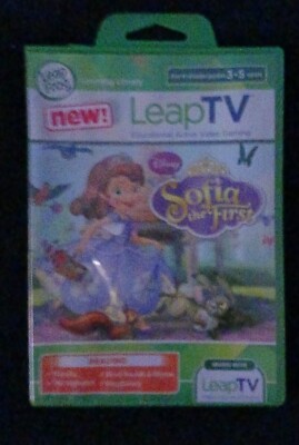 LeapFrog LeapTV Sofia the First 3-5 Years Reading Educational Game LRB