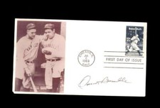 Oscar Gamble Signed 1983 FDC Babe Ruth Cache New York Yankees Autograph
