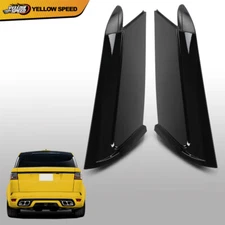 2X Rear Outside D Pillar Molding Trim Fit For 14-22 Land Rover Range Rover Sport