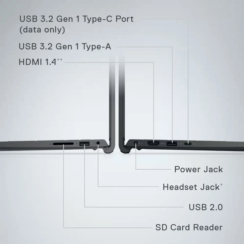 2025 Dell Inspiron 15.6 Laptop FHD Touch 8-Core Ryzen 7 Max 64GB RAM 2TB SSD Pro - Image 4 of 4