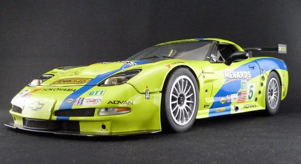 Coche de carreras Corvette Chevrolet55Chevy571963StingRay18Hot Rod 1:12 GMP 1970 A GRAN ESCALA Foto 3 de 4