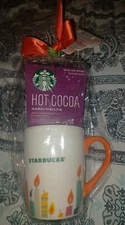 Starbucks Birthday Candles 2020 10oz Cup Mug With Hot Cocoa Marshmallow