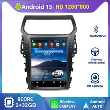 12.1" Tesla Style Car Radio Stereo For Ford Explorer 2011-2019 Android Head Unit