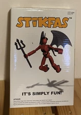 Hasbro Stikfas Toy Beta Female Demoness AFK52R Rare NIB Sealed