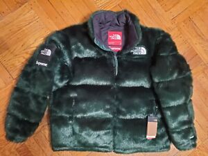 north face faux fur jacket