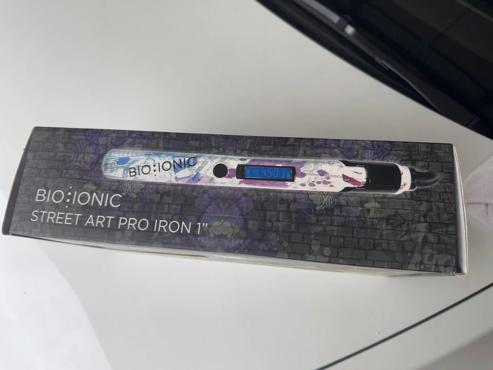 Flat Iron 1"- BIO IONIC Limited Edition Street Art - Free Mug - Image 2 of 3