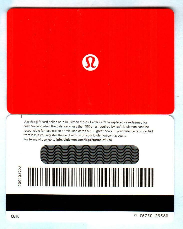 lulu lemon gift card