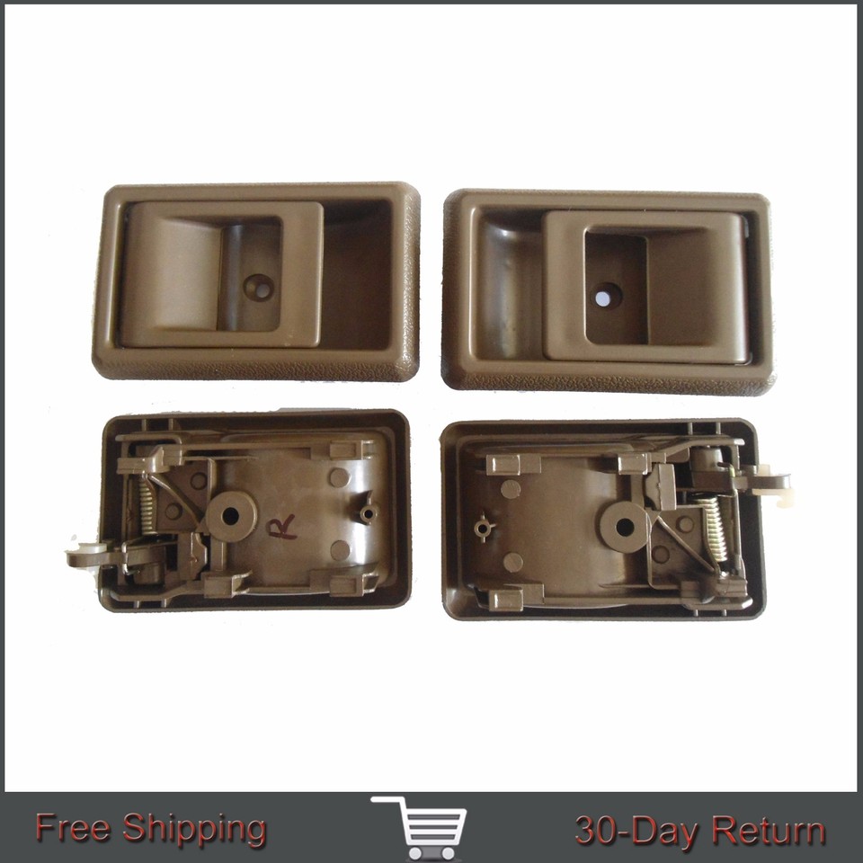 Brown Interior Door Handle Pair Left & Right For Toyota Tacoma 4Runner Pickup 1995-2000 3 thumbnail image