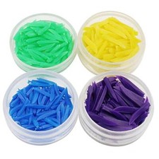 4Box New Dental Disposable Plastic Wedges Interdental Composite Contoured 4 Size