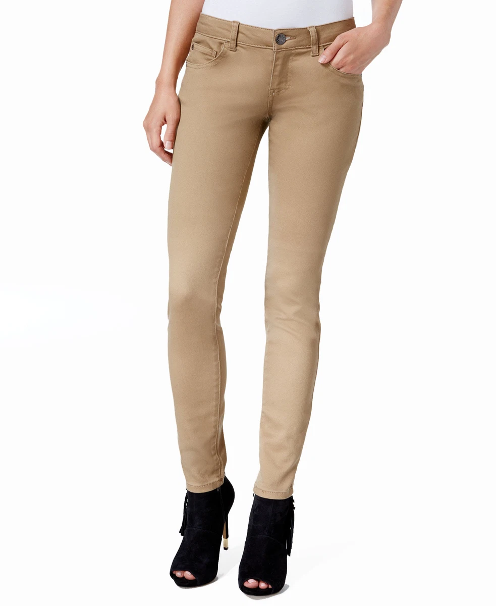 Celebrity Pink Juniors Jayden Mid Rise Colored Wash Skinny Jeans
