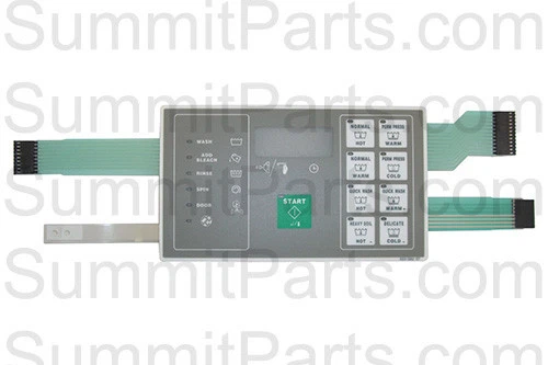 TOUCHPAD KEYPAD FOR HUEBSCH WASHER - F0231582-07P
