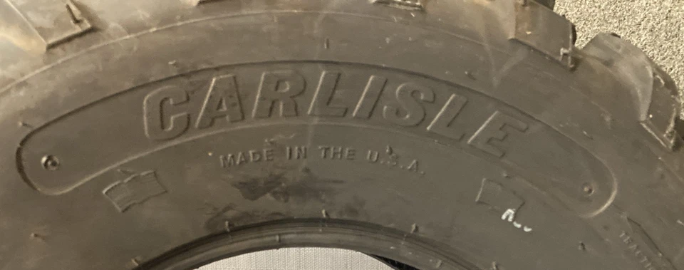NEUMÁTICO NUEVO GENUINO CARLISLE AT489 25X10-12 TL 4 CAPAS ATV Foto 4 de 4