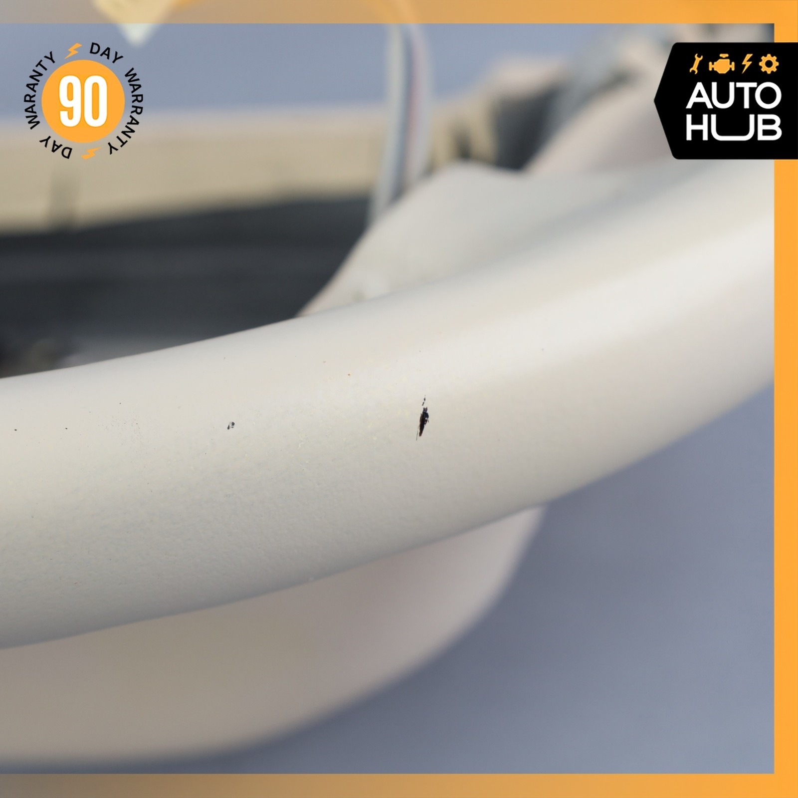 99-02 Bentley Arnage Steering Wheel Beige Blue PH27727PB OEM 42k