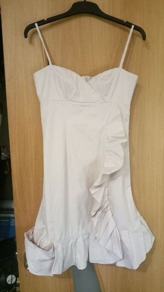 Women Red Valentino Dress Pink Cotton 34