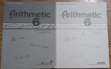 Abeka Arithmetic 6 tests and key, missing fir...