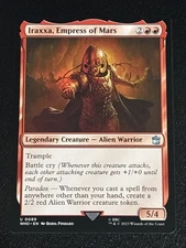 MTG Universes Beyond: Doctor Who Iraxxa, Empress of Mars 0089 NM