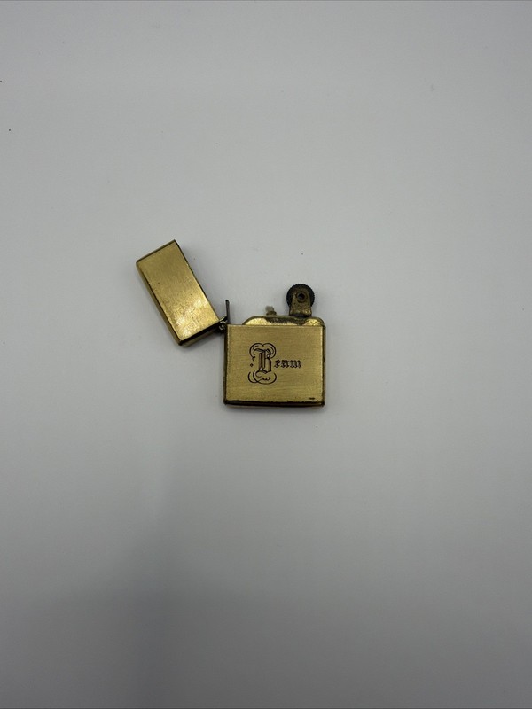 ZIPPO Lighter Brass 1932-1991 Jim Beam Whiskey  