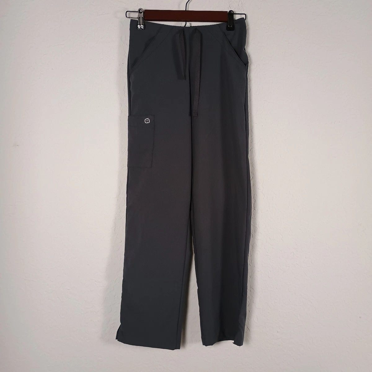 Pantaloni Infermieristici Wonderflex Grace Donna – Wine, Taglia XX-Small Petite, Elasticizzati E Pratici