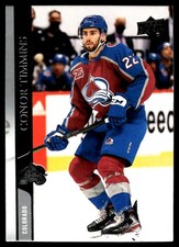 2020-21 Upper Deck #532 Conor Timmins Colorado Avalanche Hockey Card