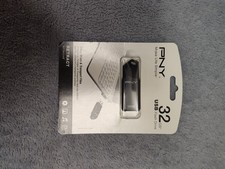 new PNY 32GB black Retract USB2.0 Flash Drive 32 gb usb 2.0