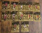 Upper Deck Michael Jordan Gold Card Collectors Edition - 12 Cards