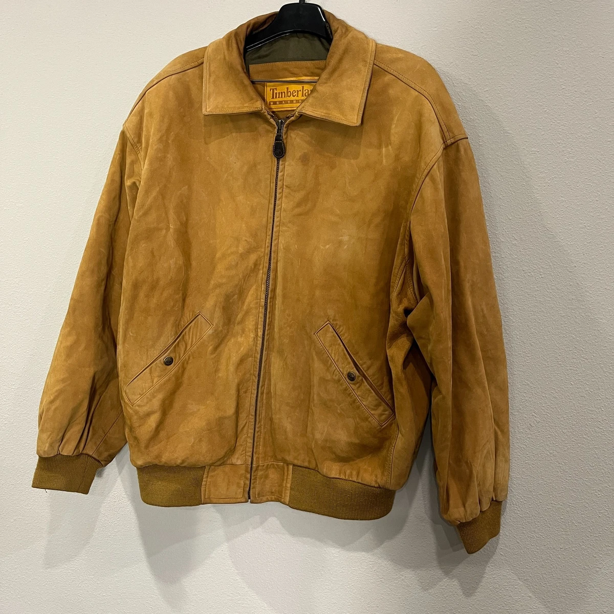 Preços baixos em Jaquetas de couro Timberland Escudo exterior para