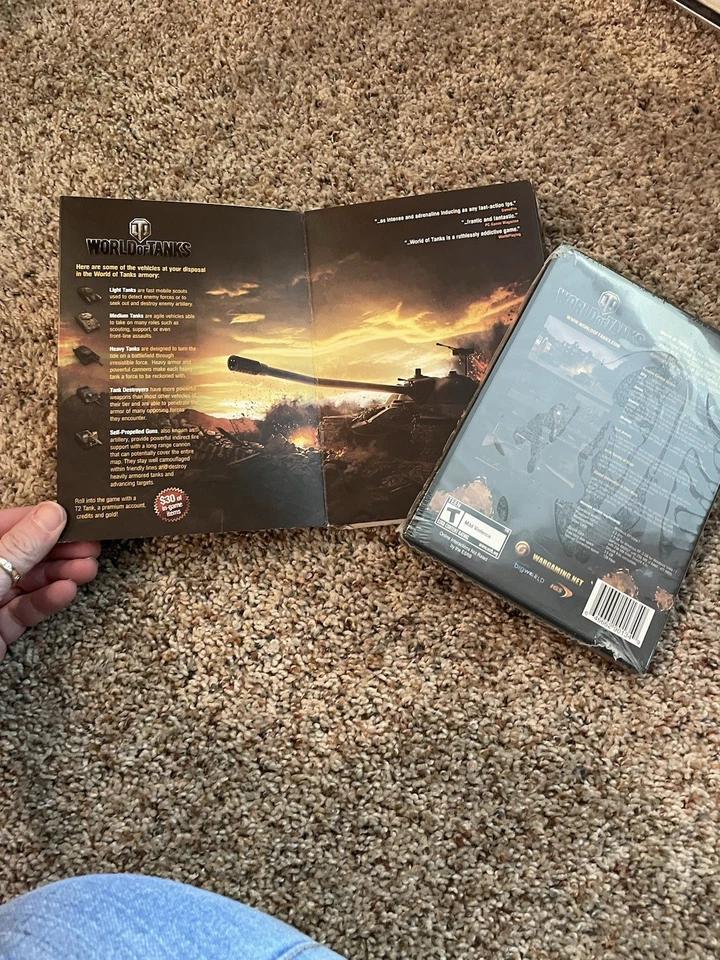 World Of Tanks - PC - Windows XP/Vista/7 - Complete W/Manual, Outer Cover NEW - Image 2 of 4