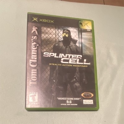 Tom Clancy's Splinter Cell Xbox Ubisoft Action/Adventure Stealth T Xbox Live