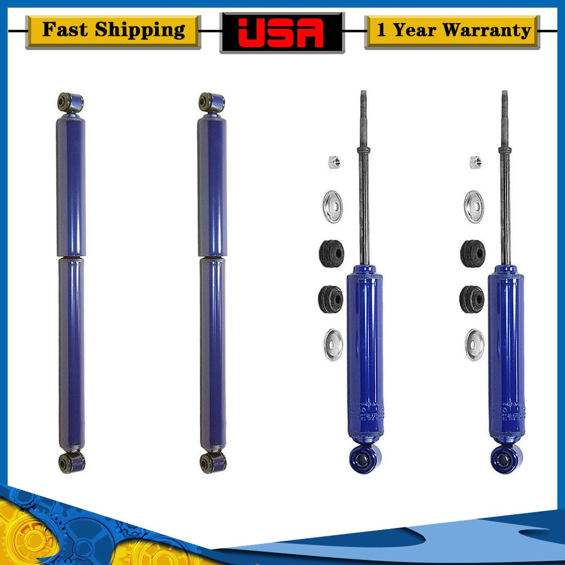 Monroe-Matic Plus Front & Rear Shocks Kit for Dodge Durango 1998-2003 4X4 4WD
