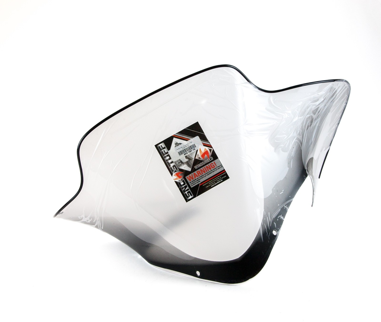 Arctic Cat Crossfire 800, 2007-2011, Black Graphics on Clear Windshield - CF8