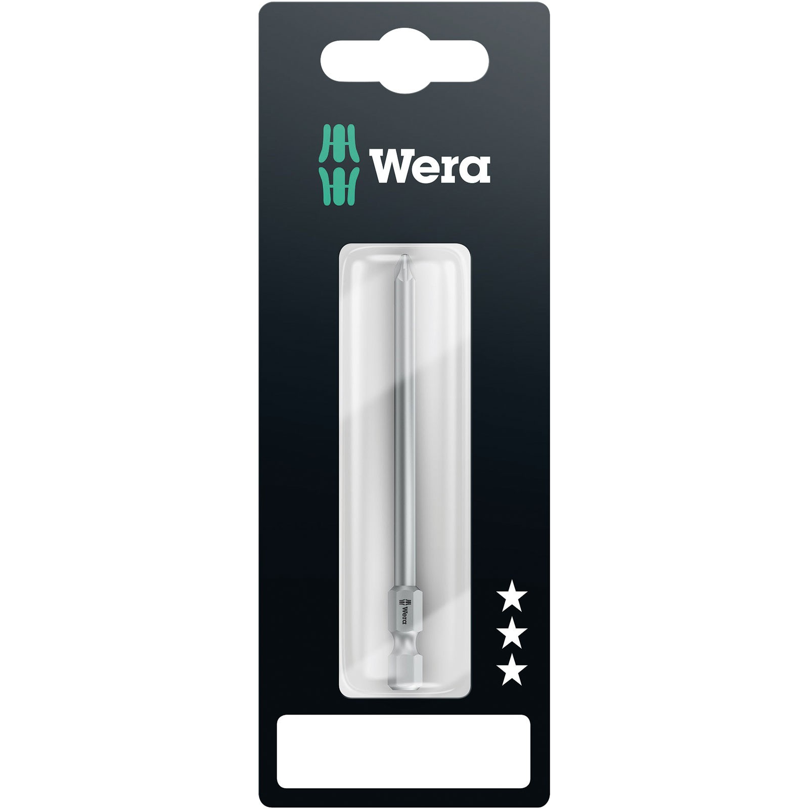 Wera 855/4 Z Premium Pozidriv PZ1 Screwdriver Bit, 89mm