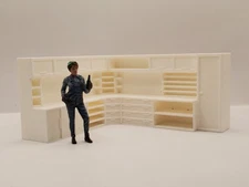 TOOL WORK COUNTER V1 3D PRINTED 1/24 SCALE MODEL