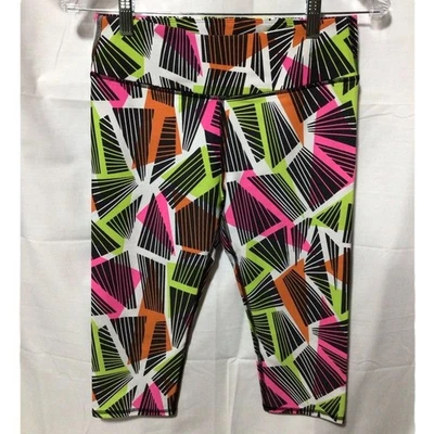 Fabletics Salar Crop Tribal Leggings, Small, Y2K - Image 1 of 4