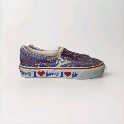 Vans Slip On Wahoo Fish Tacos Shoes W5.5 Super Rare 