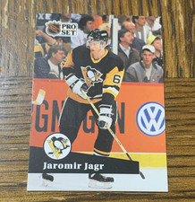 Pro Set 1991-92 Jaromir Jagr #183 Pittsburgh Penguins Hockey NHL rookie