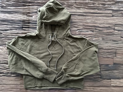 UGG Hoodie Pullover XS, khaki grün, NEU 