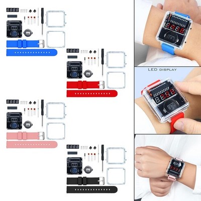 Zum Selbermachen elektronische Uhr Kit Innovation Lötprojekt praktische Wissenschaft Kits