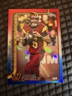 2025 Topps Chrome Jayden Daniels Red White & Blue SP