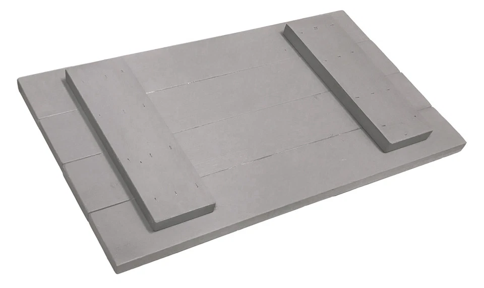 MLB Door Mat Patio Garage Entry Way Solid Wood Grey Finish Team Logo Vinyl Decal - Image 2 of 2