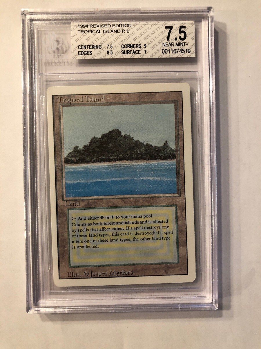 MTG Tropical  ① Tropical Island Revised Edition Regular for sale online | eBay